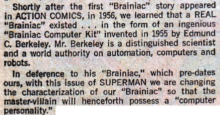 Brainiac Editorial