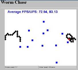 [WormChase Applet PIC]