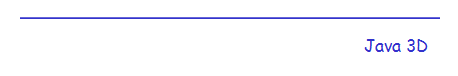Java 3D